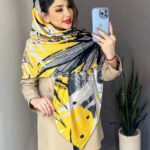 روسری هاوایی رنگی