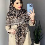 روسری پلنگی