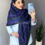روسری عیدانه چهارخونه