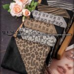 کالکشن شال ژاکارد حاشیه دار