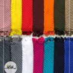 شال پلیسه منگوله ای