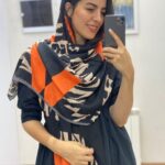 روسری فانتزی پلنگی