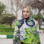 روسری برگی بهاری