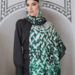 روسری عیدانه شطرنجی