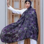 روسری عیدانه گل درشت