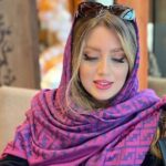 روسری ژاکارد سرخابی