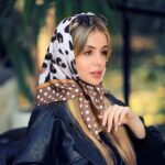 بیبی اسکارف پلنگی خالخالی