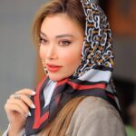 بیبی اسکارف ابریشم طرح B