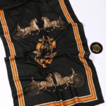 شال موهر هرمس طرح اسب