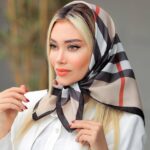 بیبی اسکارف ابریشم باربری