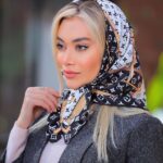 بیبی اسکارف ابریشم لویی ویتون