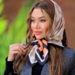 بیبی اسکارف ابریشم طرح هرمس