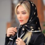 بیبی اسکارف کلاسیک خالخالی ریز