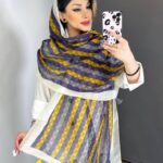 شال گوچی رنگارنگ