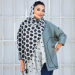 شال فانتزی خالخالی