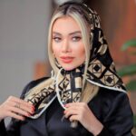 بیبی اسکارف کلاسیک طرح مربع