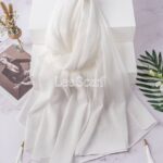 شال کریشه سفید (اوت لت)