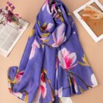 شال میخک یاسی