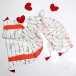 کالکشن شال ولنتاین طرح فونت