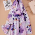 شال گل بنفشه