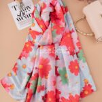 شال گل مینا