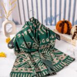 شال موهر دورو طرح هندسی