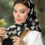 بیبی اسکارف حریر بابونه