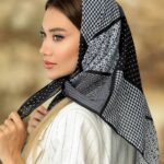 بیبی اسکارف حریر فانتزی