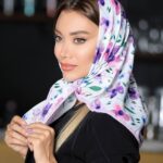 بیبی اسکارف حریر گلگلی
