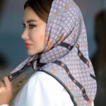 بیبی اسکارف حریر گوچی کمربندی