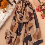 شال مینیمال پاییزی  کج راه (اوت لت)