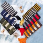 کالکشن شال راه راه پاییزی