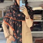 روسری شکوفه رز