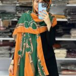 شال موهر کمربندی نارنجی ( ایراد جزئی )