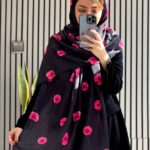 کالکشن سرخابی طرح شقایق