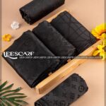 روسری ابریشم مشکی