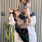 روسری گل کاغذی