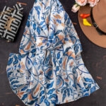 شال  بلو فلاور