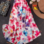 شال گلگلی رنگی