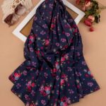 شال بهاره شکوفه ریز (ایراد چاپی جزئی)