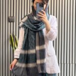 شال راه راه تخفیفی