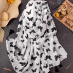 شال پروانه مشکی