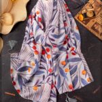 شال گل پنبه