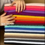 شال چروک رنگی