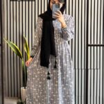 پیراهن طرح بابونه