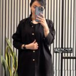 مانتو مشکی  پونه