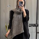 شال پیچازی مشکی (ایراد جزئی)