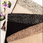 شال  پلیسه برفکی