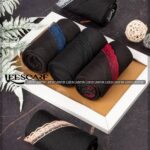 شال مشکی حاشیه دانتل