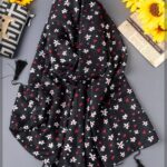 شال شکوفه قلبی ریز